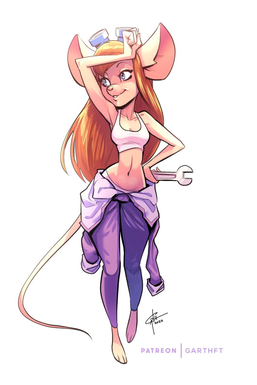 Gadget Hackwrench (Chip 'N Dale Rescue Rangers) Rule 34 Image