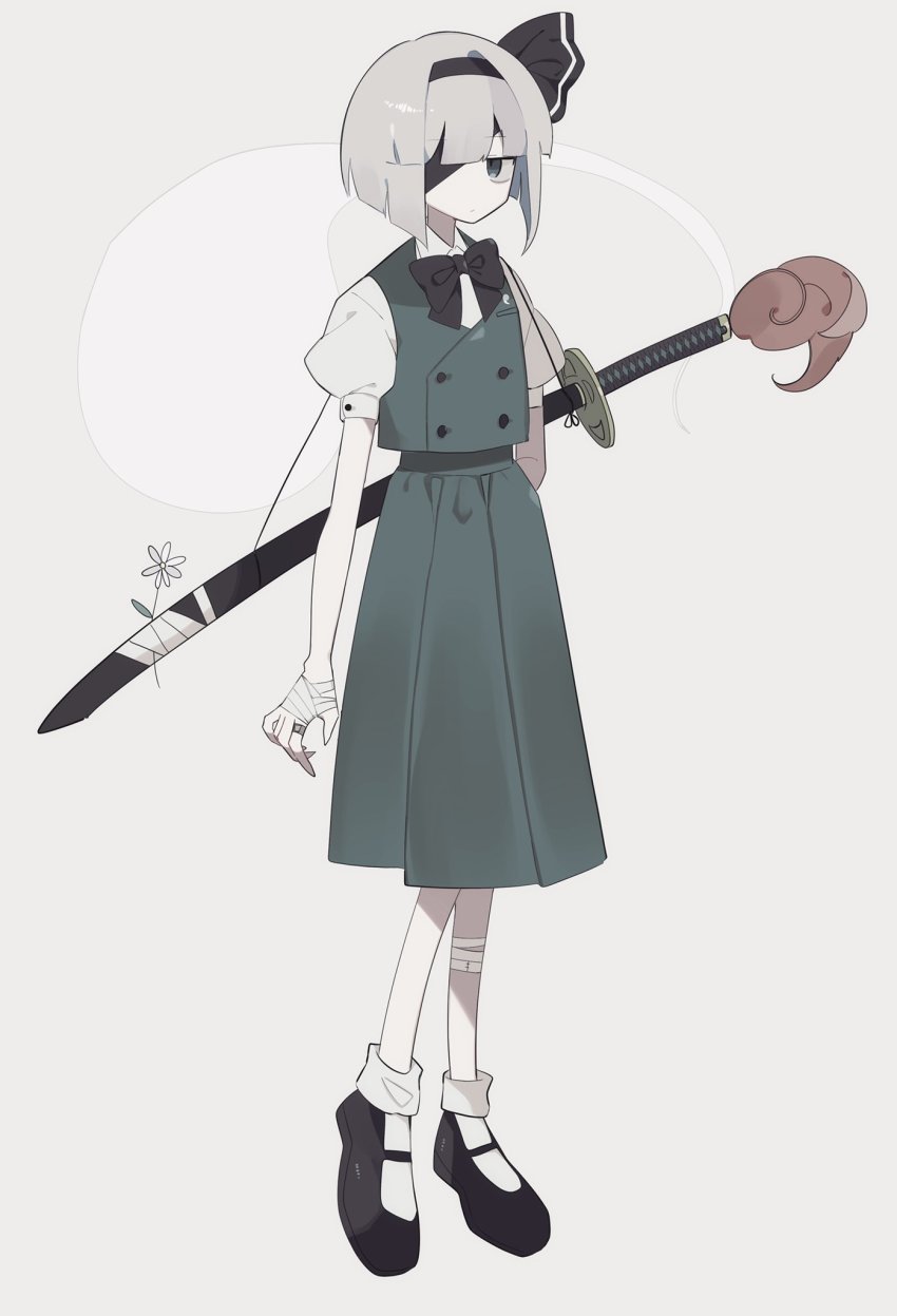 Konpaku Youmu (Touhou) Rule 34 Image