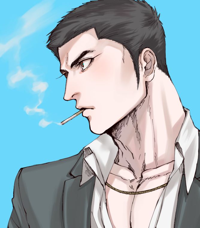 Kiryu Kazuma (Ryuu Ga Gotoku (Series)) Rule 34 Image