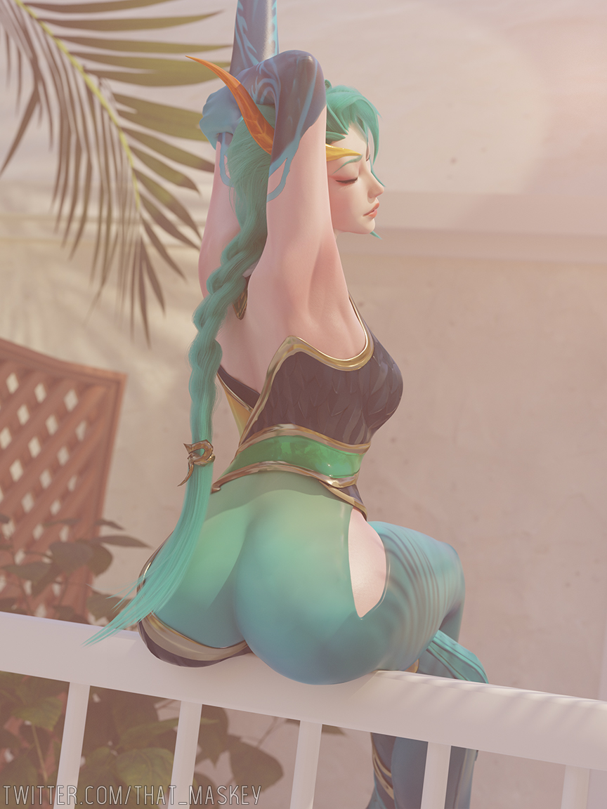 Lagoon Dragon Kai'Sa (Dragonmancers Series) Rule 34 Image