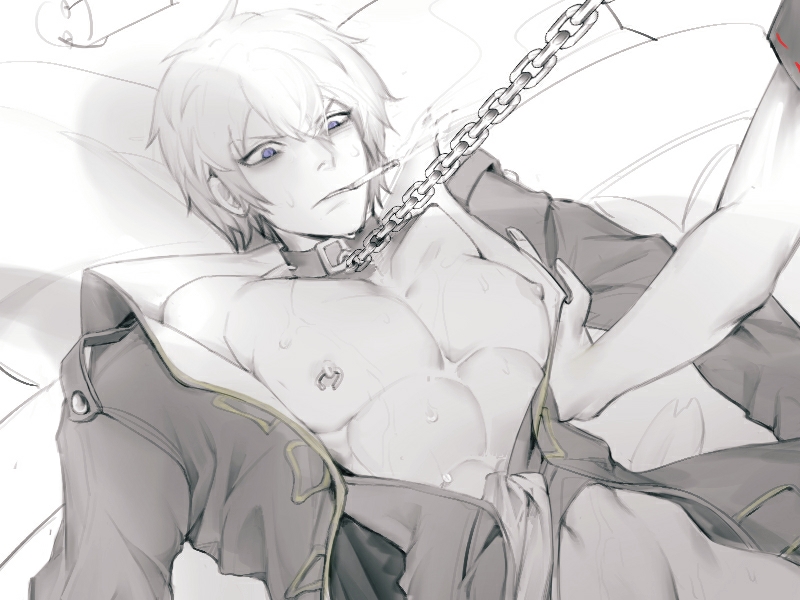 Gintoki Sakata (Gintama) Rule 34 Image