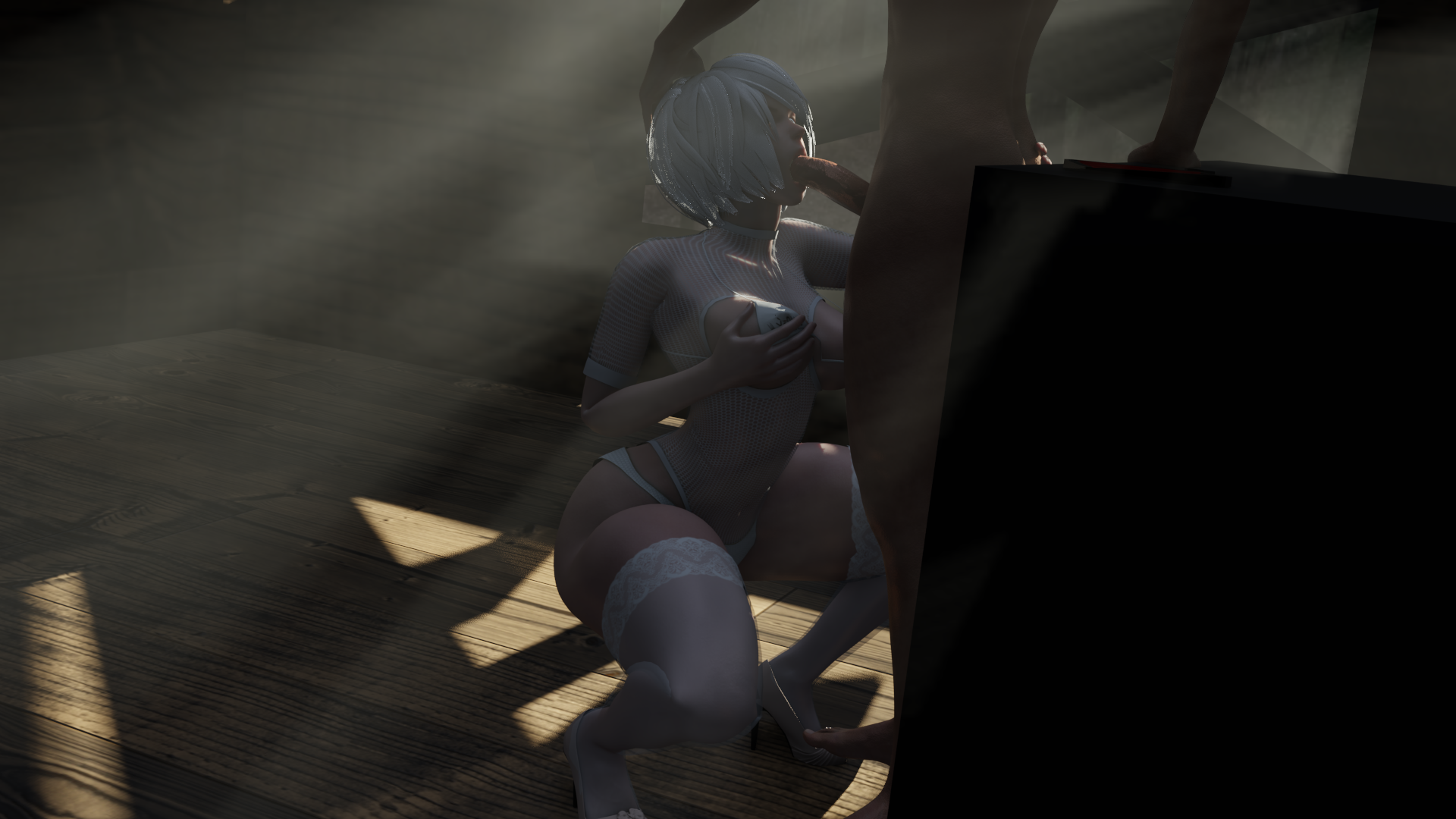 Yorha 2b (Nier: Automata) Rule 34 Image
