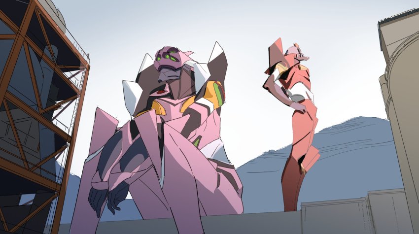 Eva 02 (Neon Genesis Evangelion) Rule 34 Image