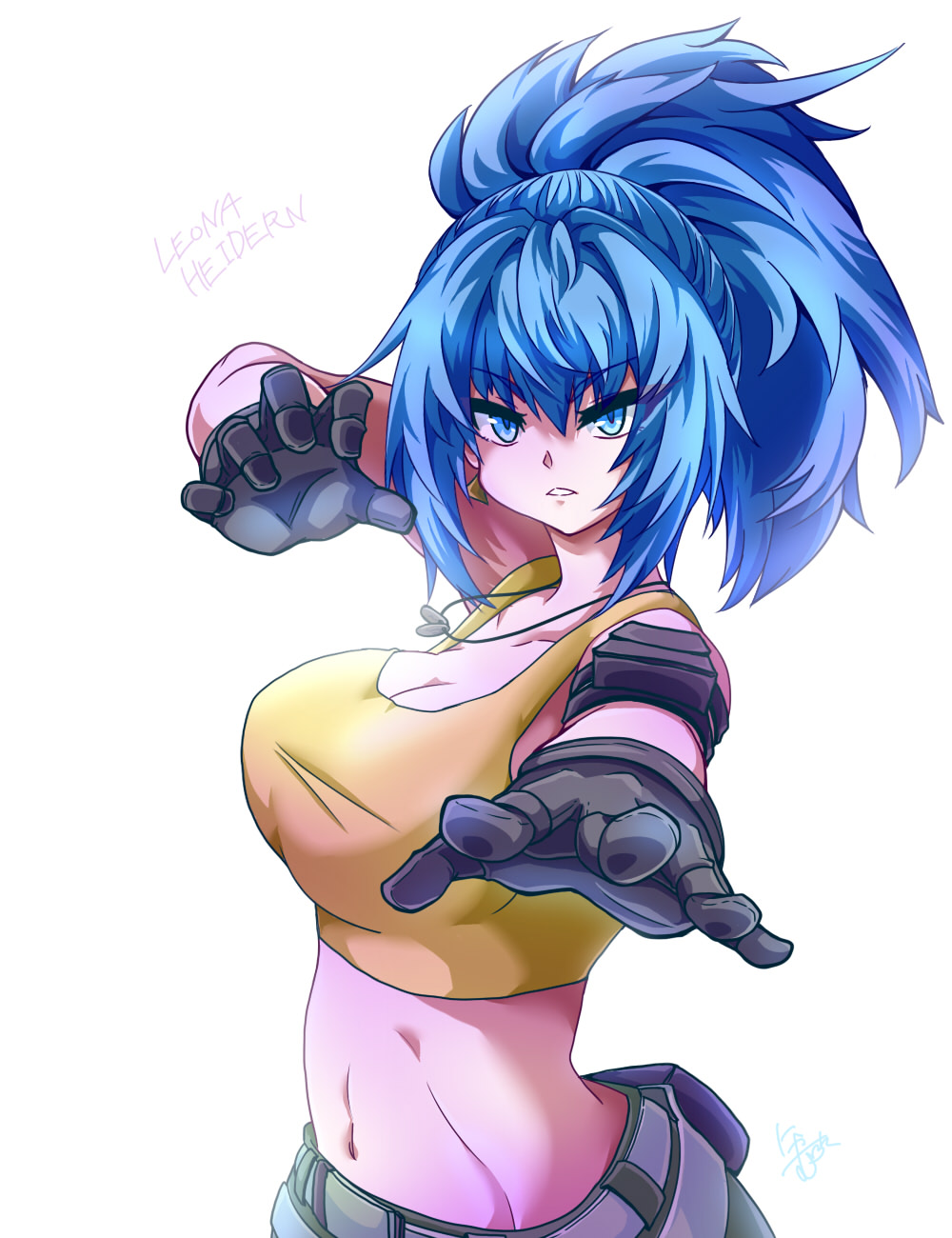 Leona Heidern (The King Of Fighters) Rule 34 Image