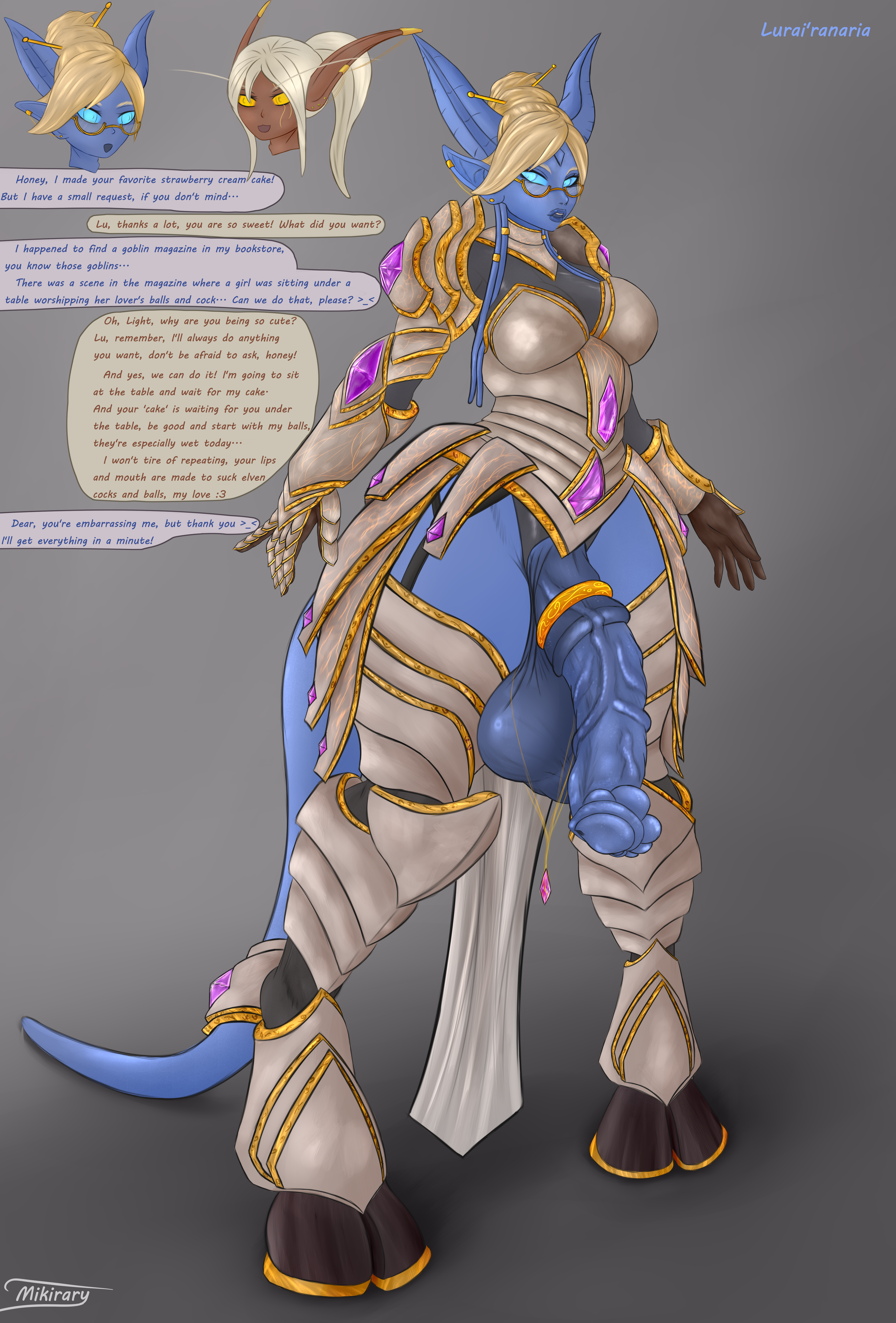 Draenei (World Of Warcraft) Rule 34 Image