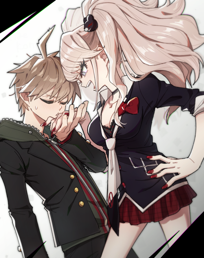 Enoshima Junko (Danganronpa: Trigger Happy Havoc) Rule 34 Image