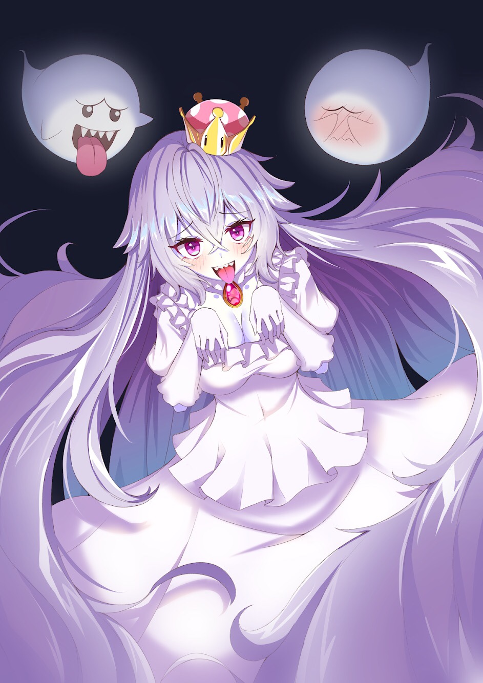 Boo (Mario) Rule 34 Image