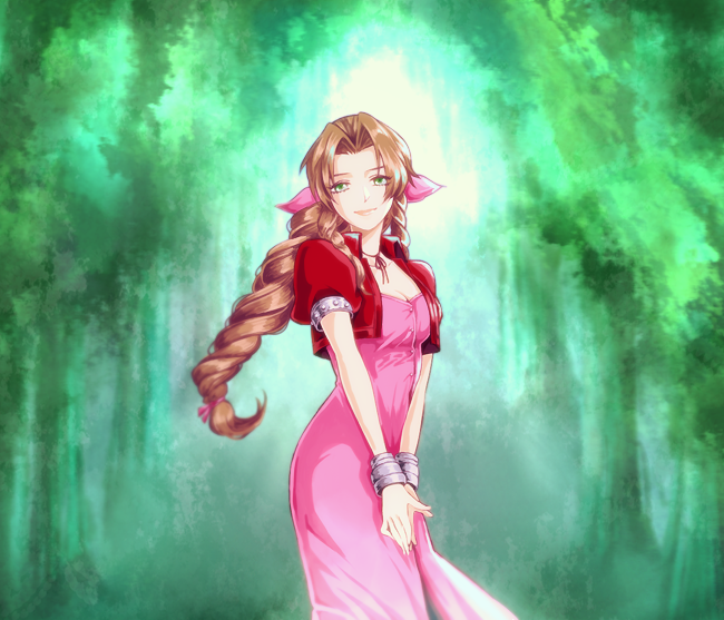 Aerith Gainsborough (Final Fantasy) Rule 34 Image