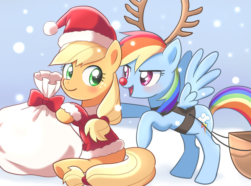 Applejack (My Little Pony) Rule 34 Image
