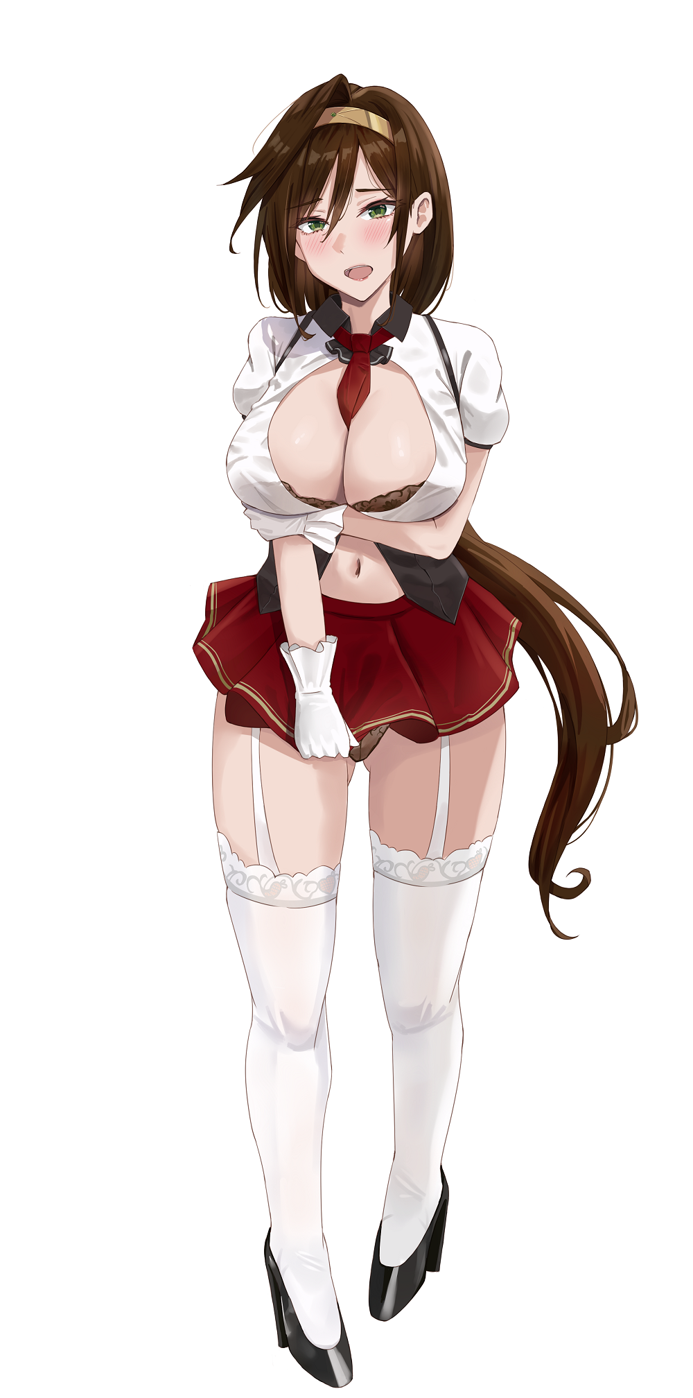 Arm Under Breasts Rule 34 Image