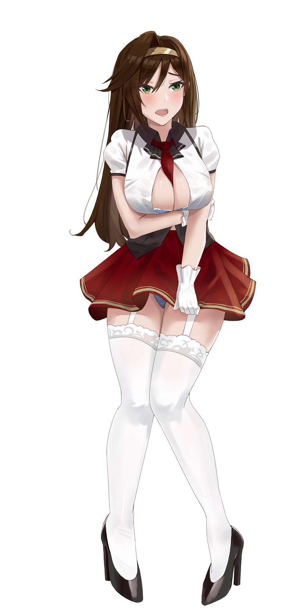 Arm Under Breasts Rule 34 Image