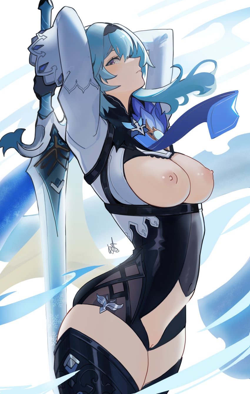 Eula (Genshin Impact) Rule 34 Image