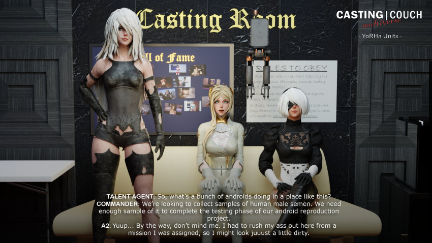 Yorha 2b (Nier: Automata) Rule 34 Image