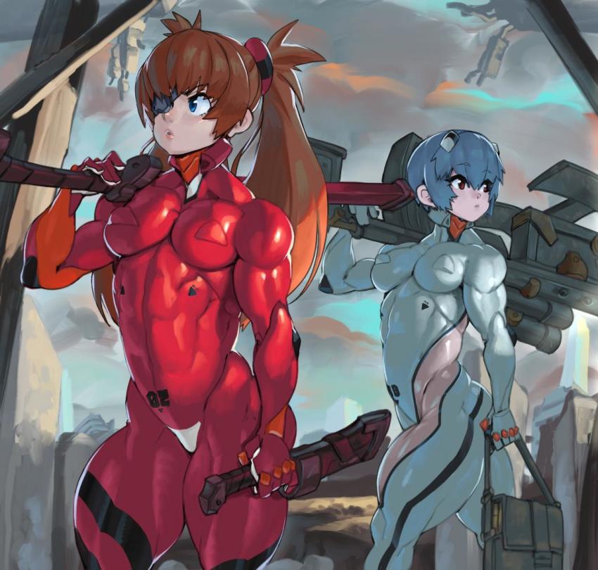 Ayanami Rei (Neon Genesis Evangelion) Rule 34 Image