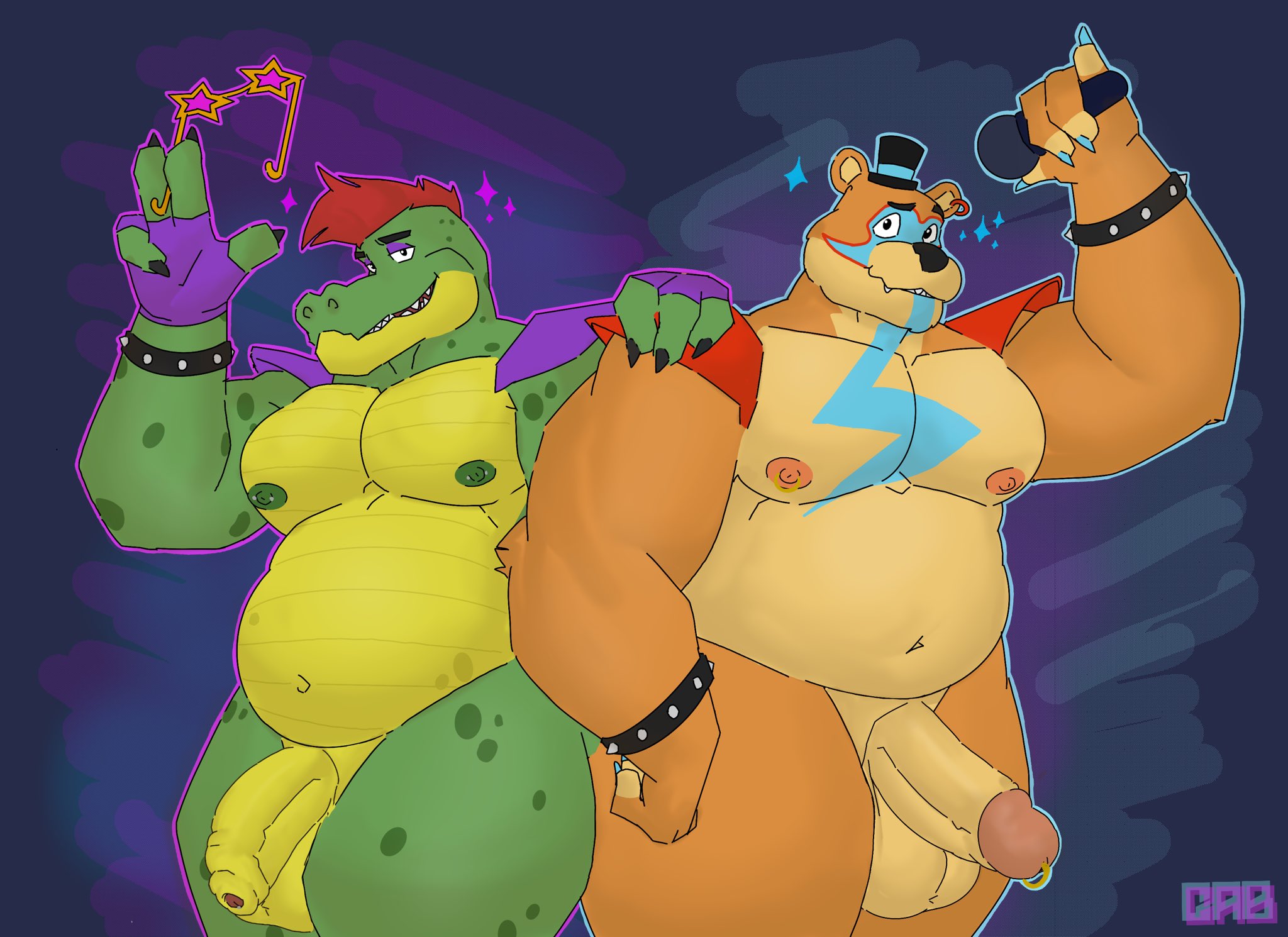 Glamrock Freddy (Fnaf) Rule 34 Image