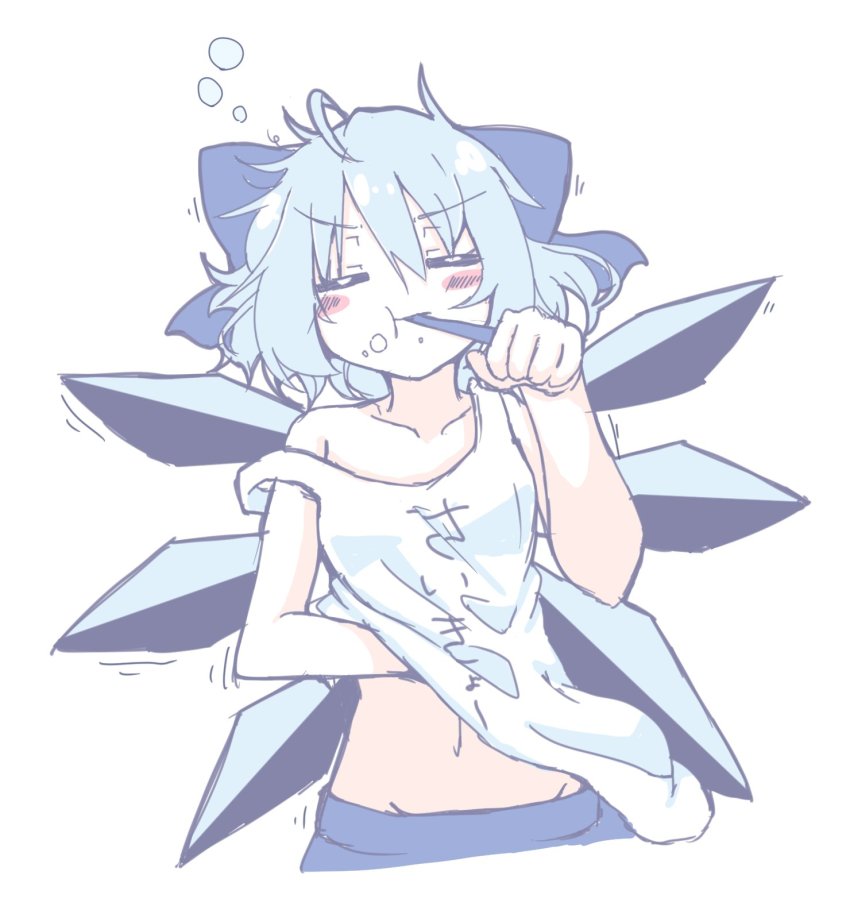 Cirno (Touhou) Rule 34 Image