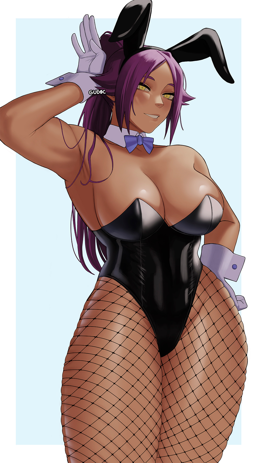 Shihouin Yoruichi (Bleach) Rule 34 Image