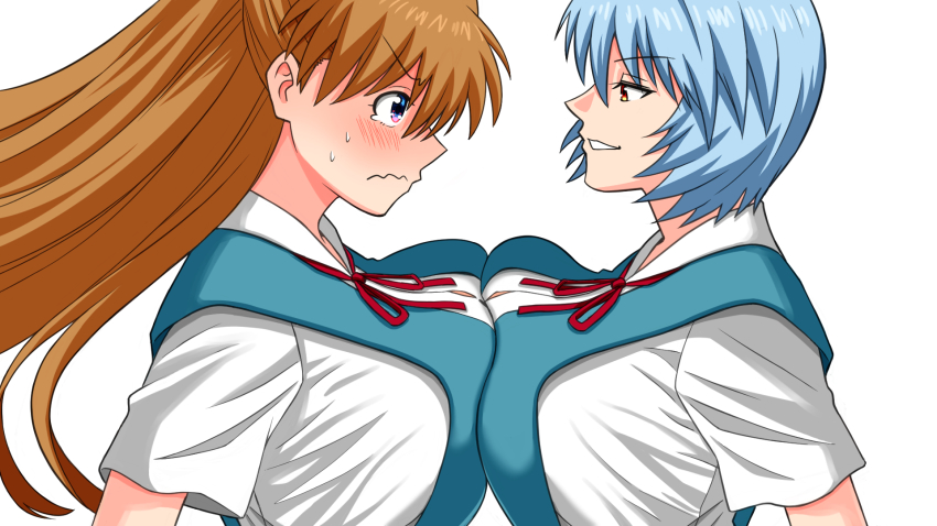 Ayanami Rei (Neon Genesis Evangelion) Rule 34 Image