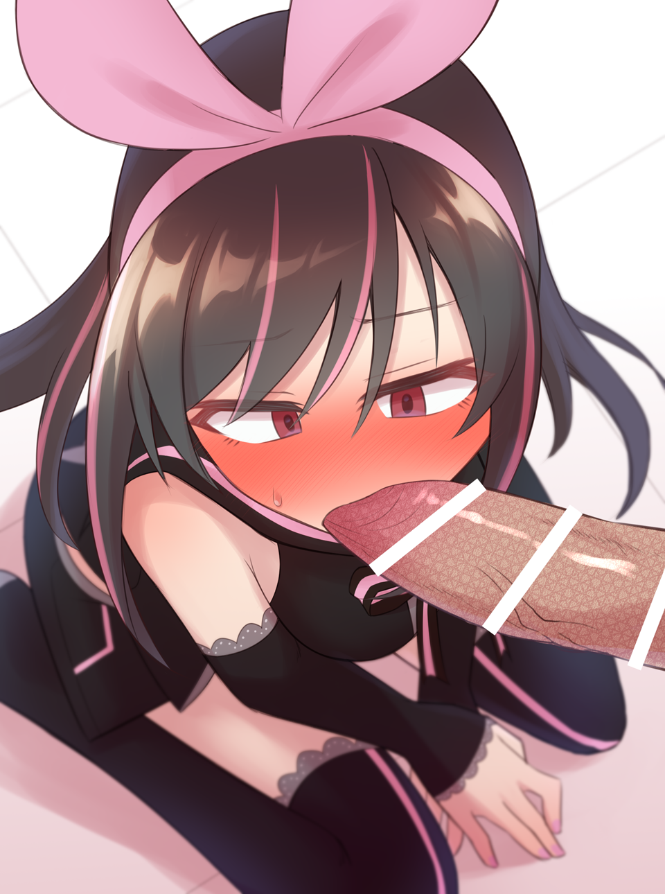 Black Ai (Kizuna Ai Inc.) Rule 34 Image