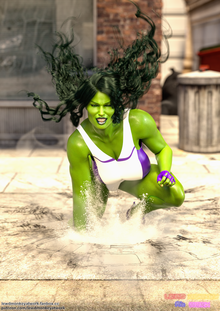 She-Hulk (Hulk (Series)) Rule 34 Image
