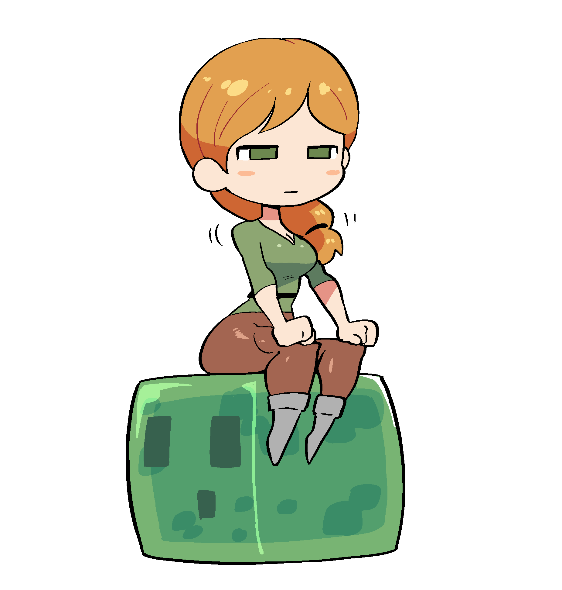 Alex (Minecraft) Rule 34 Image