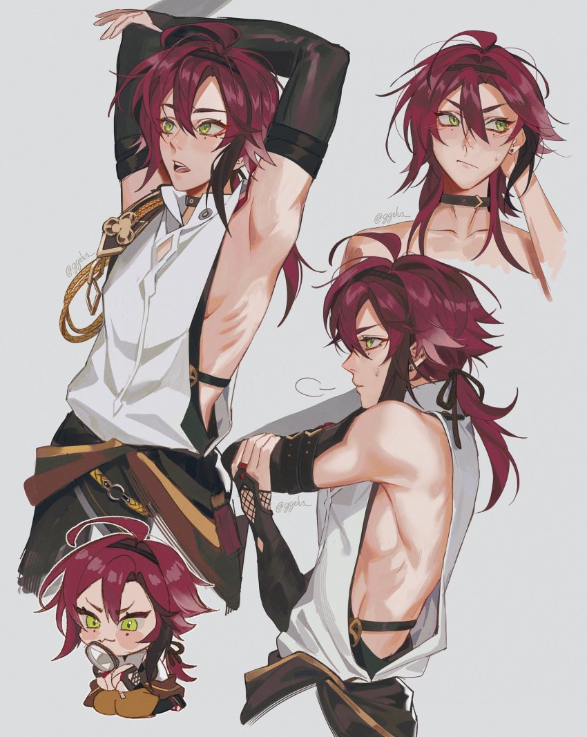 Shikanoin Heizou (Genshin Impact) Rule 34 Image