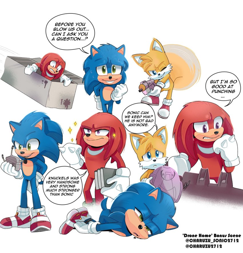 Knuckles The Echidna (Sonic (Live Action)) Rule 34 Image