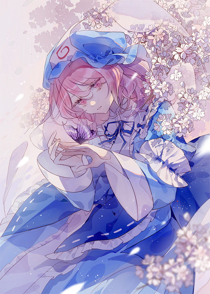 Saigyouji Yuyuko (Touhou) Rule 34 Image