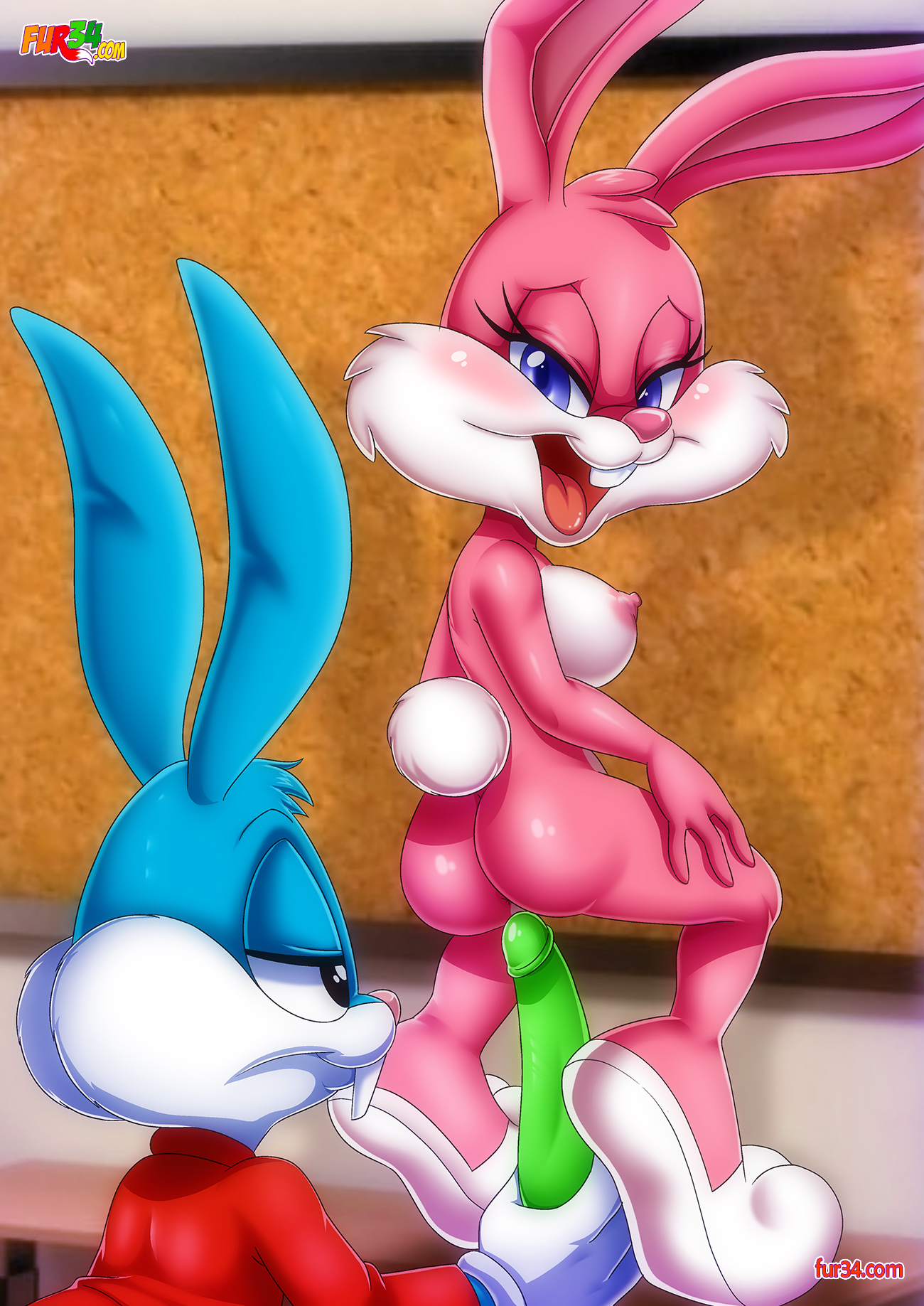 Babs Bunny (Tiny Toon Adventures) Rule 34 Image
