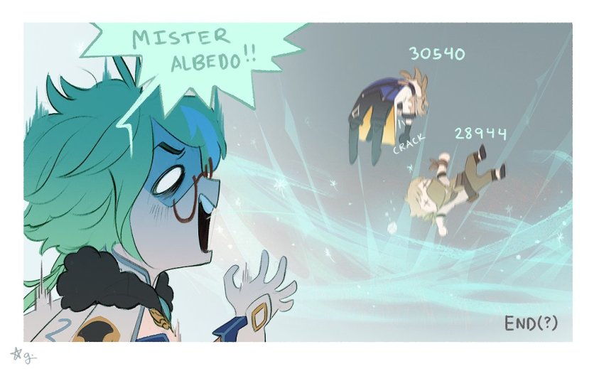 Albedo (Genshin Impact) Rule 34 Image