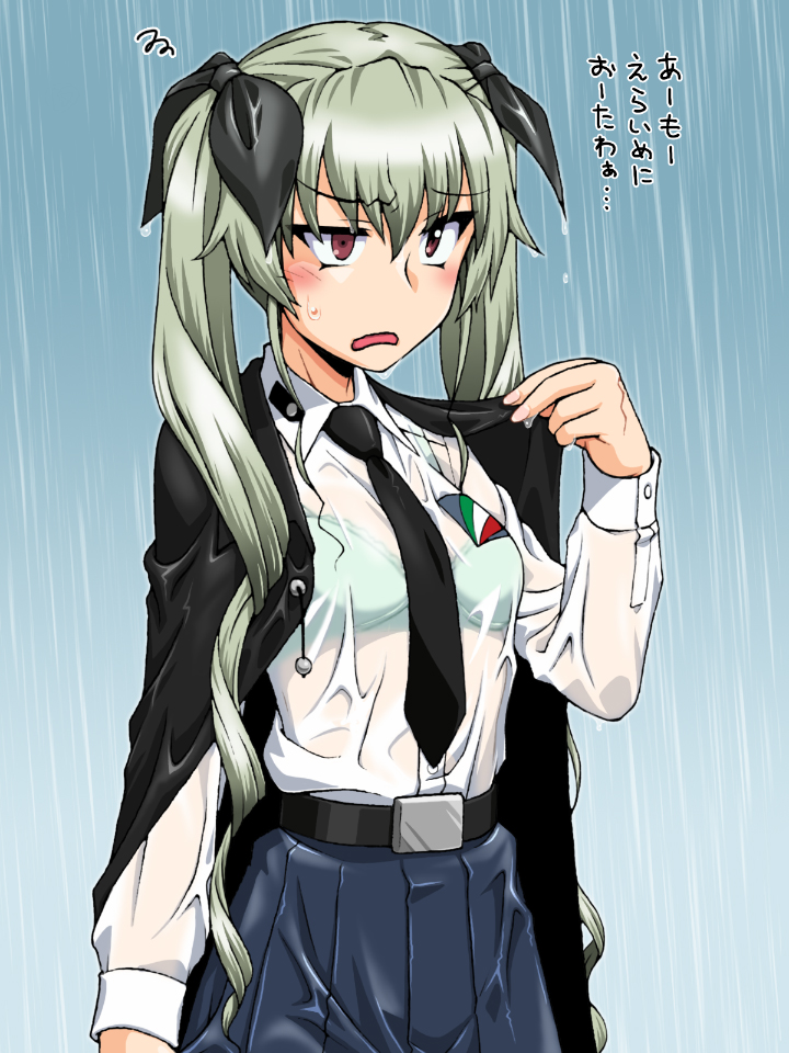 Anchovy (Girls Und Panzer) Rule 34 Image