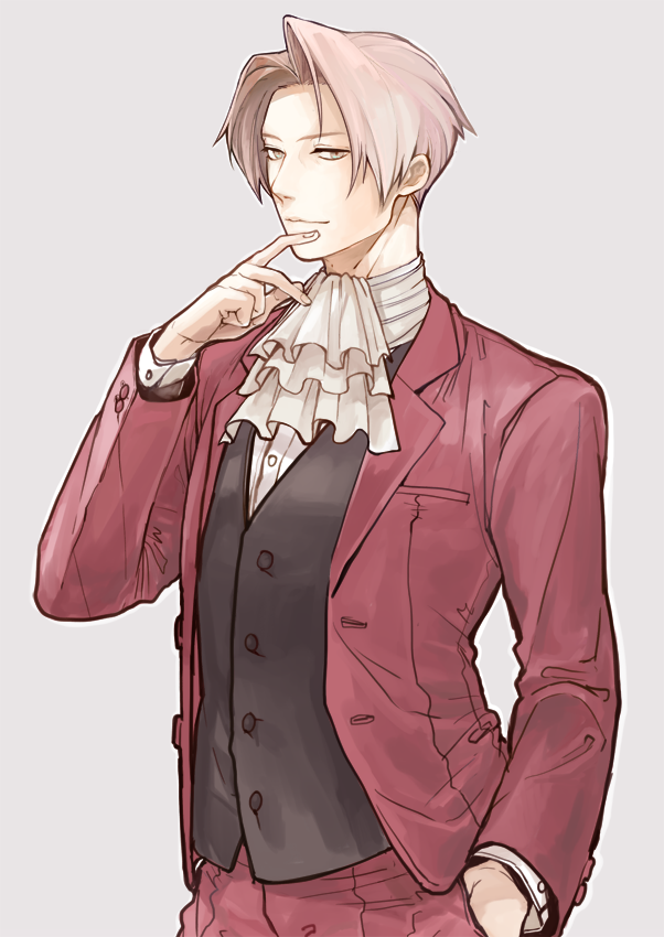 Miles Edgeworth (Ace Attorney) Rule 34 Image