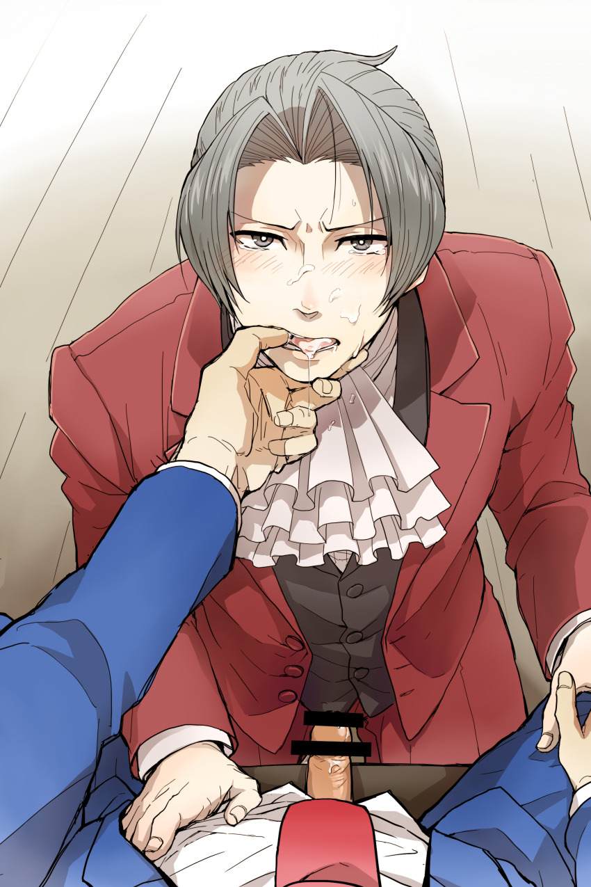 Miles Edgeworth (Ace Attorney) Rule 34 Image