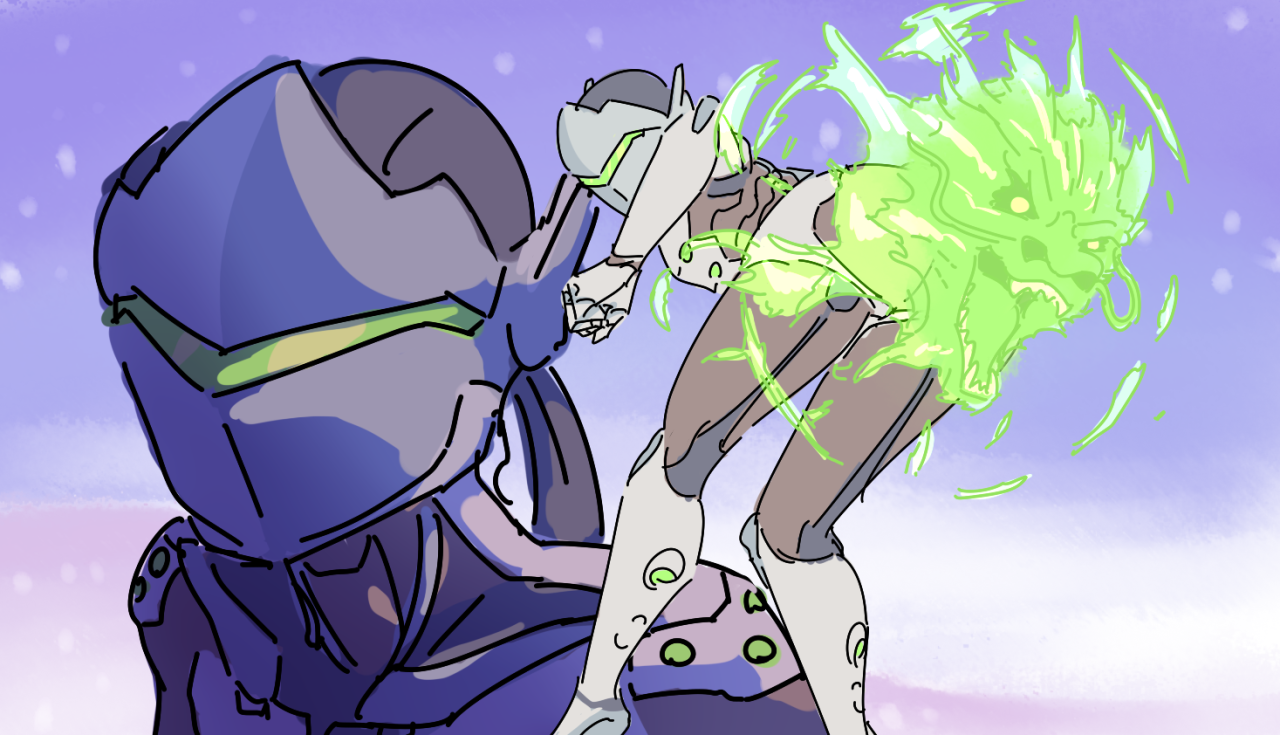 Genji (Blizzard Entertainment) Rule 34 Image