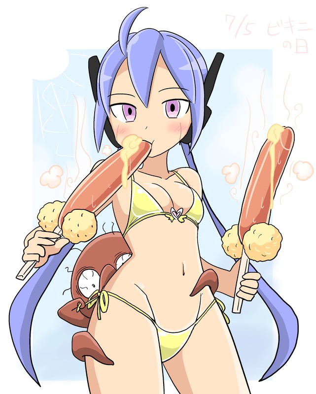 Blue Hair Rule 34 Image