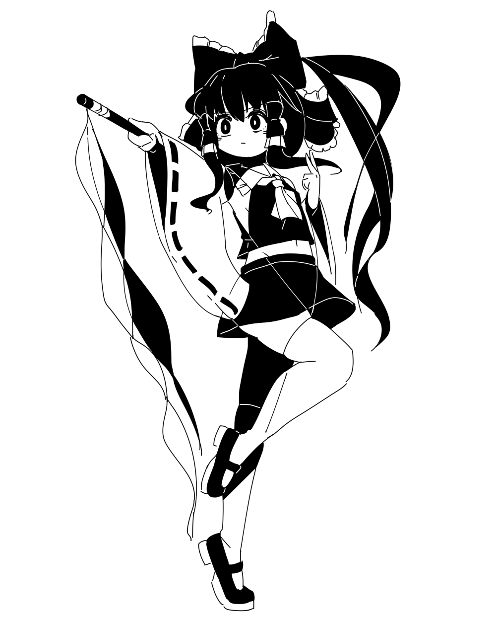 Hakurei Reimu (Touhou) Rule 34 Image