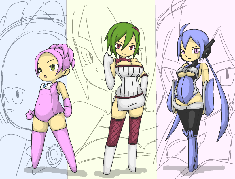 Blue Hair Rule 34 Image