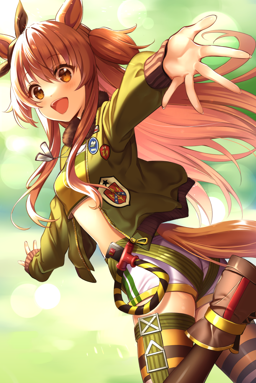 Mayano Top Gun (Scramble Zone) (Umamusume) Rule 34 Image