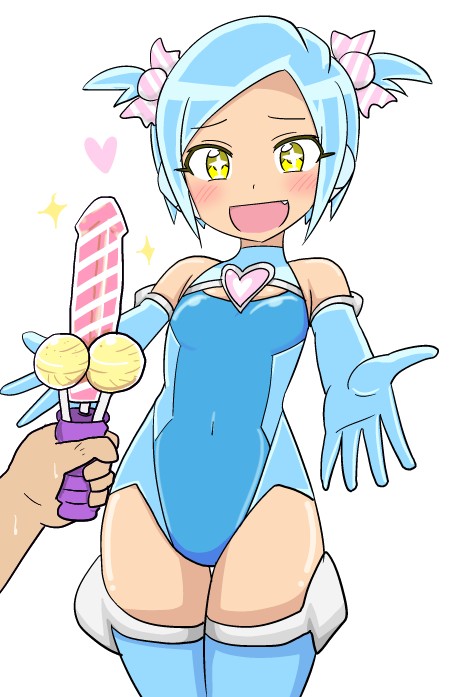 Blue Hair Rule 34 Image