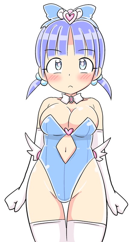 Blue Hair Rule 34 Image