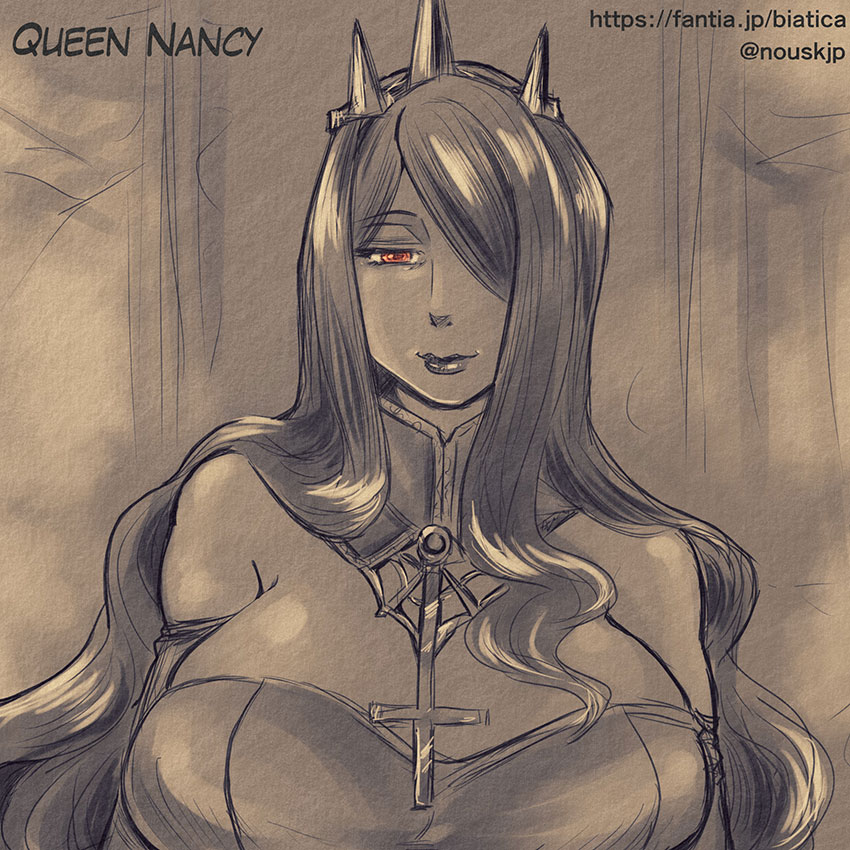 Queen Nancy (Skullgirls) Rule 34 Image
