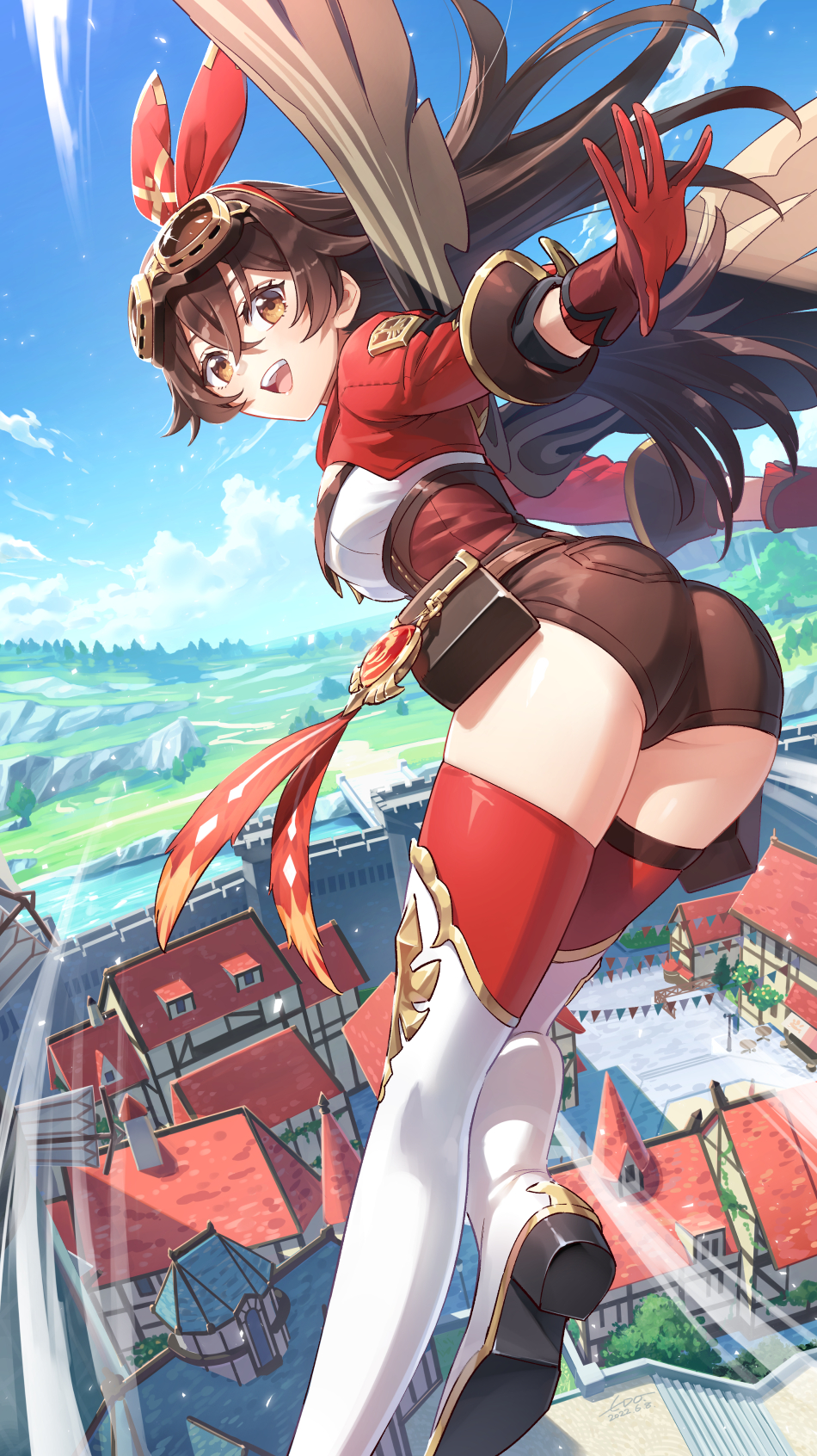 Amber (Genshin Impact) Rule 34 Image