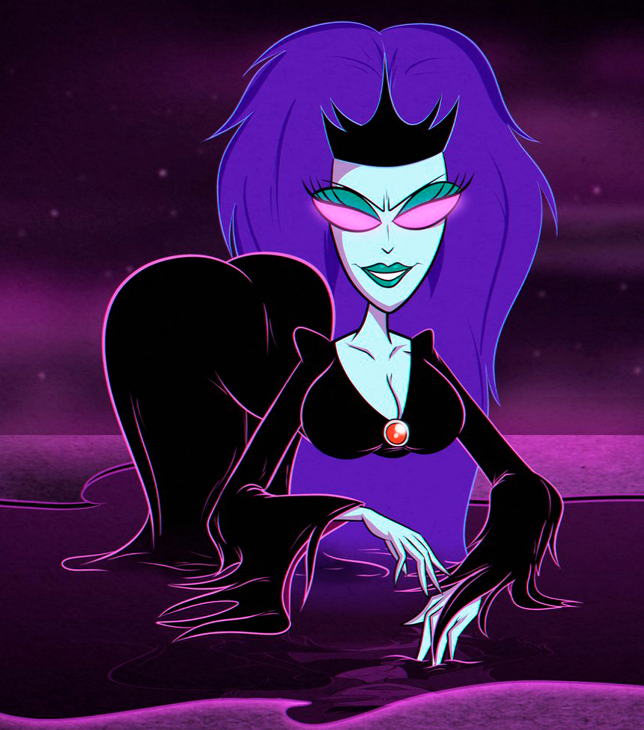 Black Puddle Queen (Cartoon Network) Rule 34 Image