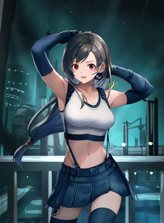 Tifa Lockhart (Final Fantasy) Rule 34 Image