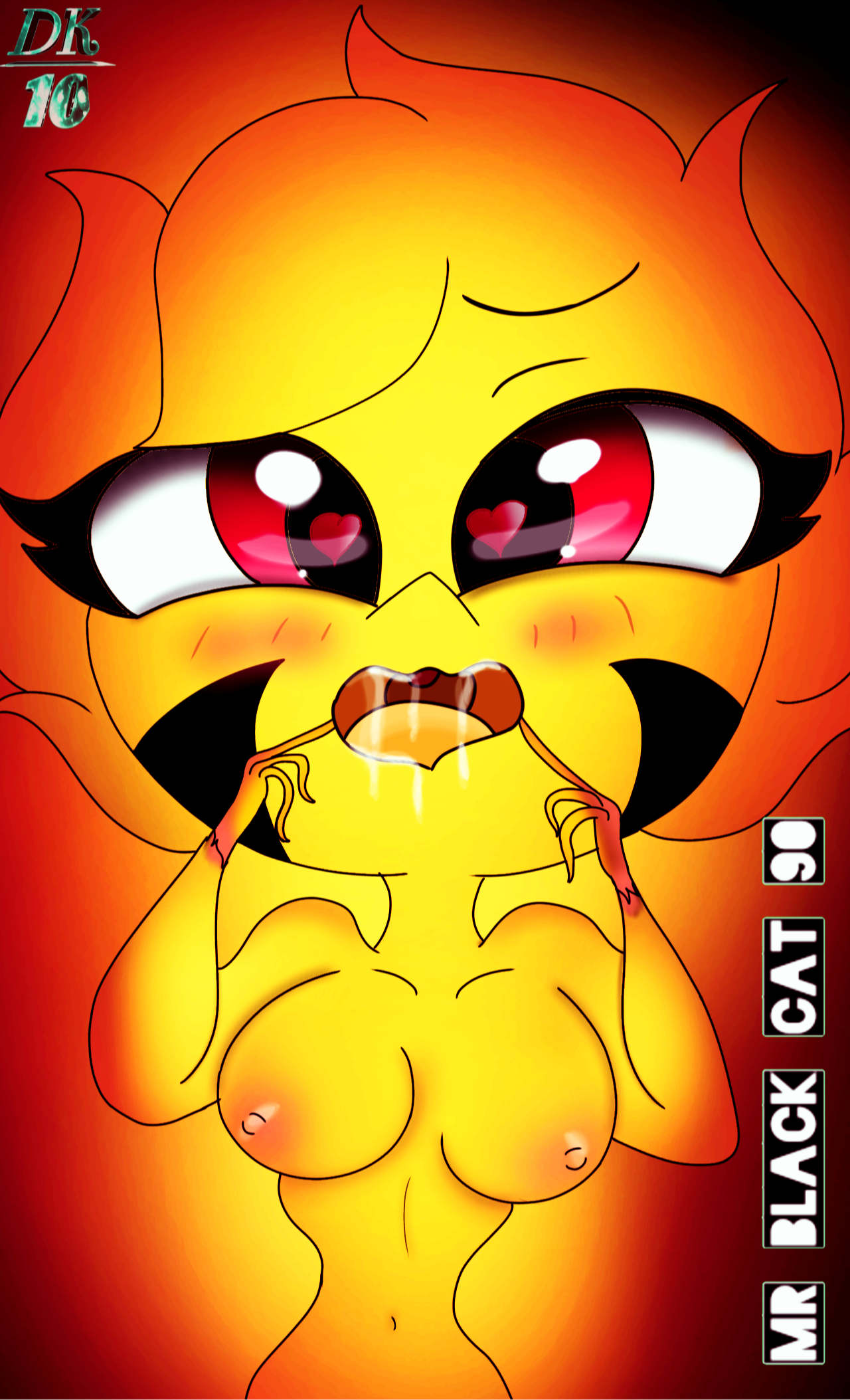 Neva The Fire Girl (Elemental (Pixar)) Rule 34 Image