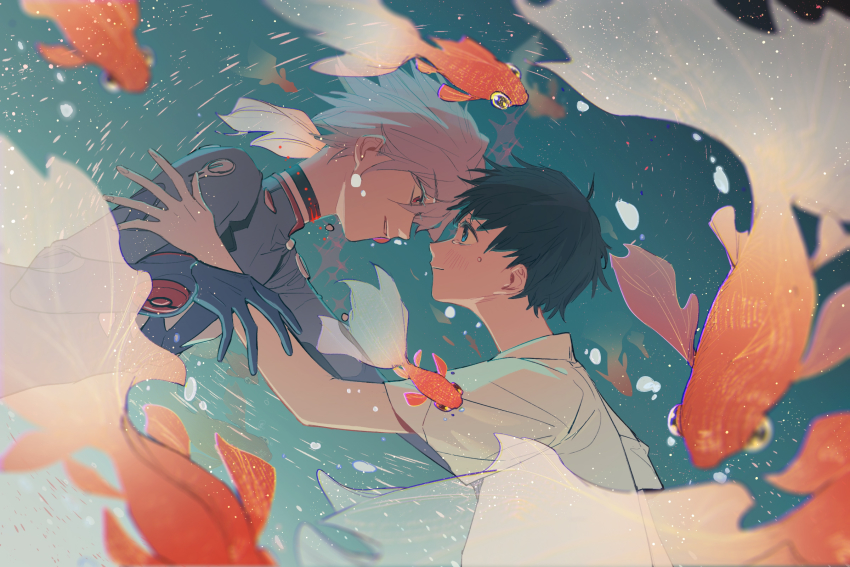 Ikari Shinji (Nagisa Kaworu) Rule 34 Image
