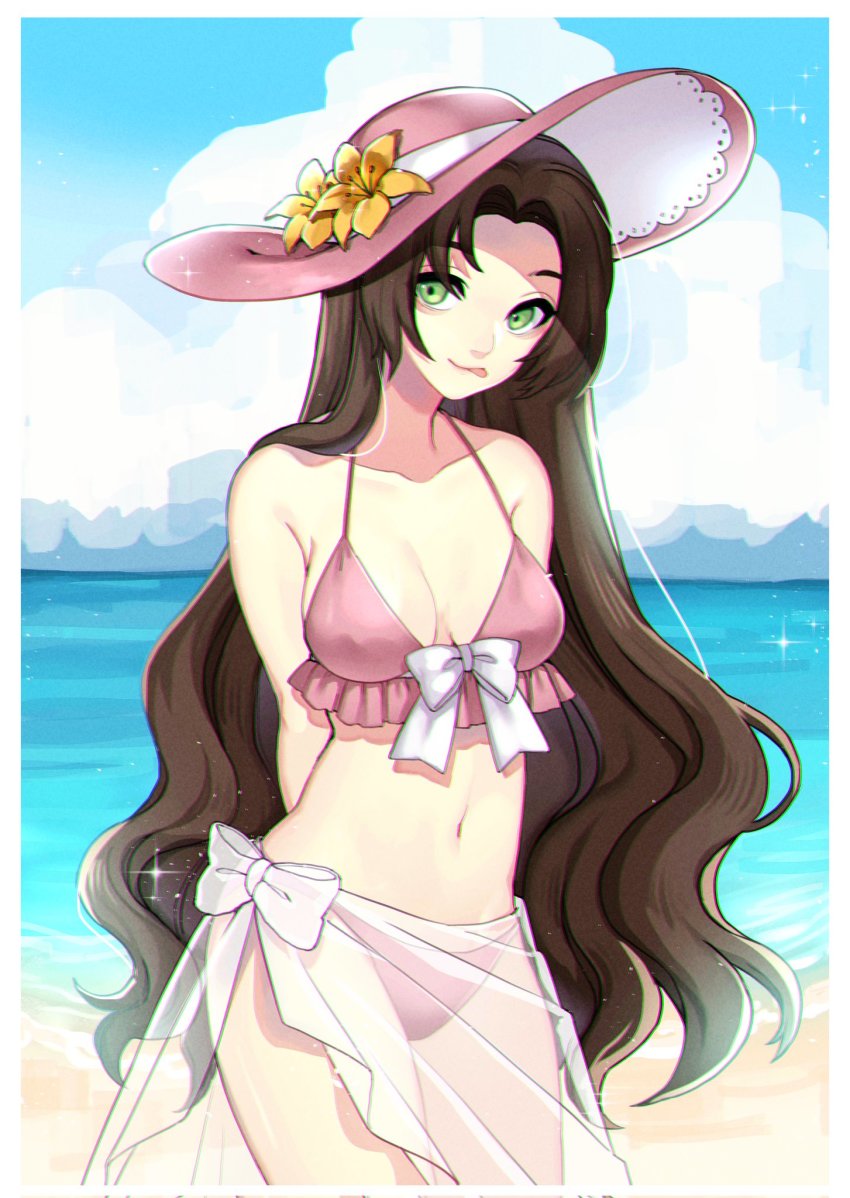 Aerith Gainsborough (Final Fantasy) Rule 34 Image
