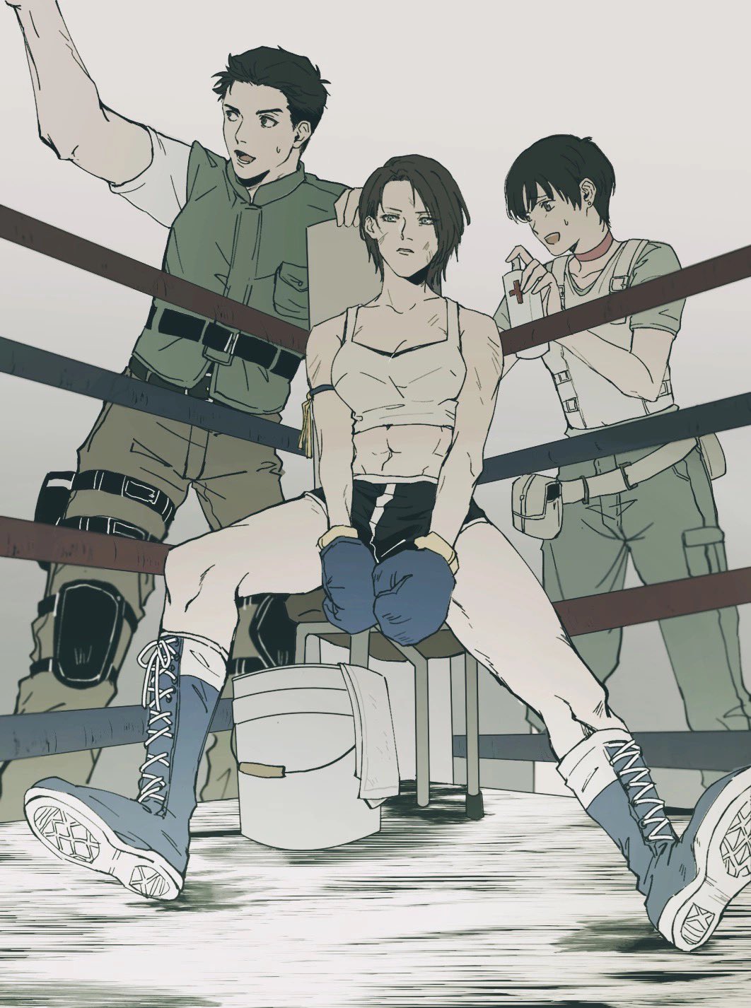 Chris Redfield (Resident Evil) Rule 34 Image