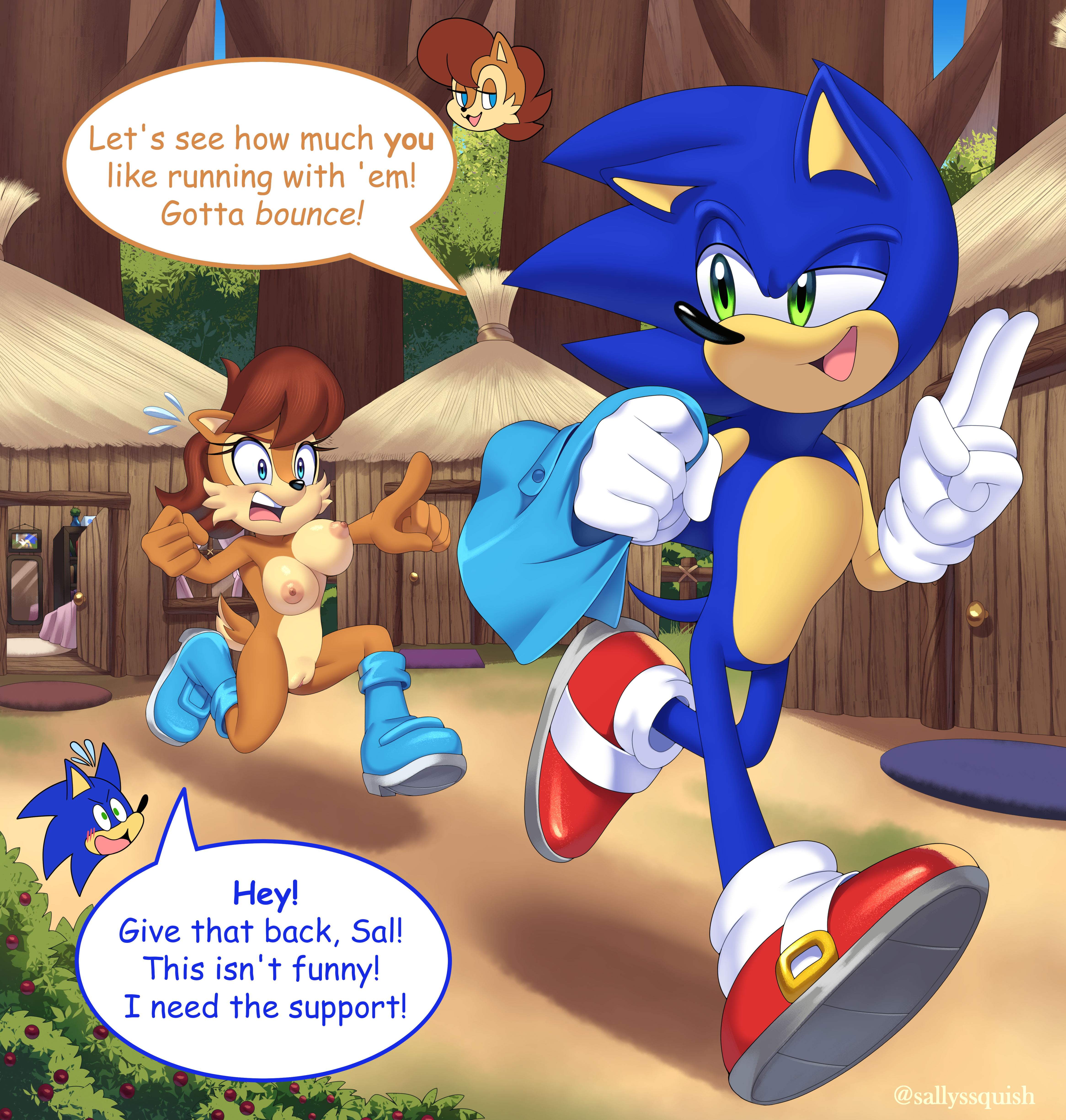 Sally Acorn (Sega) Rule 34 Image
