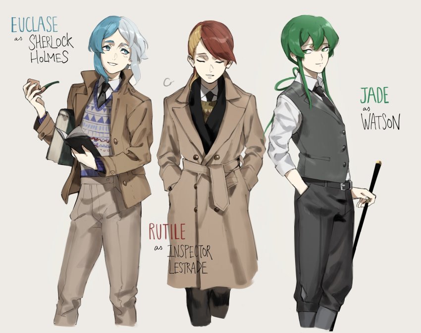 Sherlock Holmes (Houseki No Kuni) Rule 34 Image